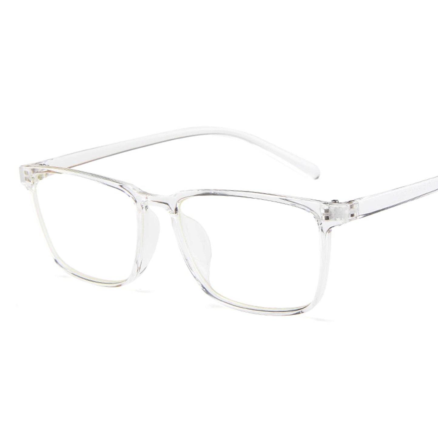 Unisex square blue light blocking glasses